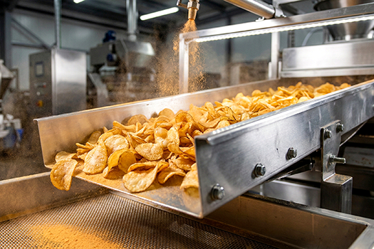 potato chip production