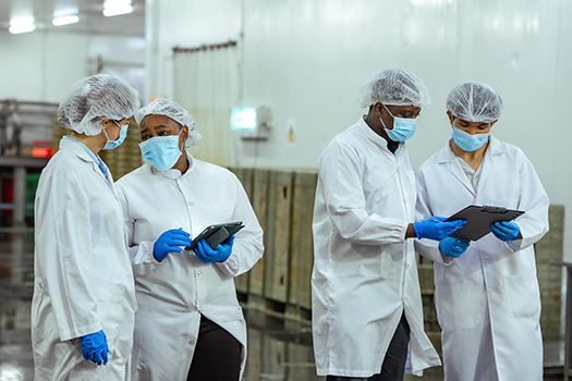 group of food safety professionals